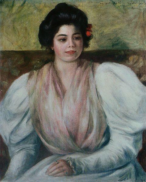 Pierre Auguste Renoir Christine Lerolle Norge oil painting art